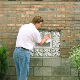 Easy to clean, easy to install, glass block fits any size opening.  