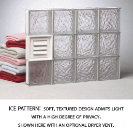 Ice Glass Block Pattern