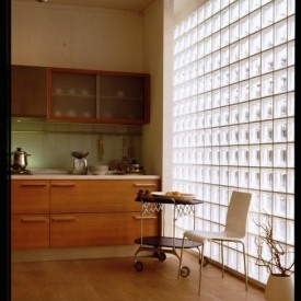 Glass Block Kitchen