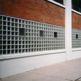 Commercial Glass Block Application