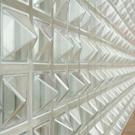 Unique Glass Block Wall
