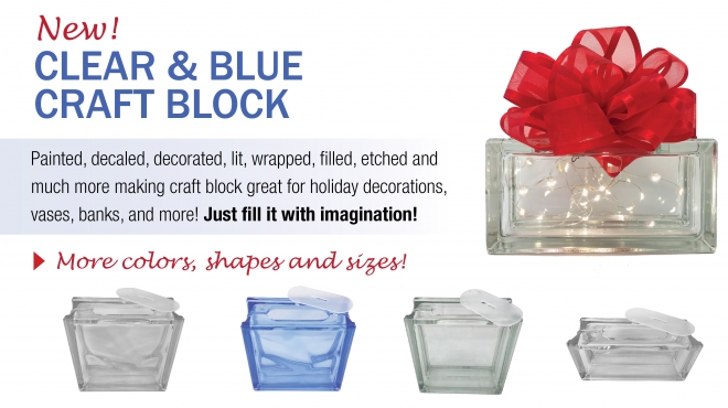 Craft Glass Blocks